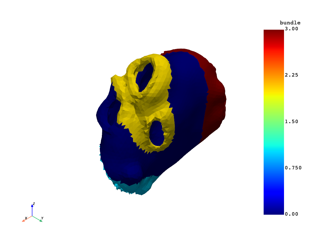compute atrial fibers pr